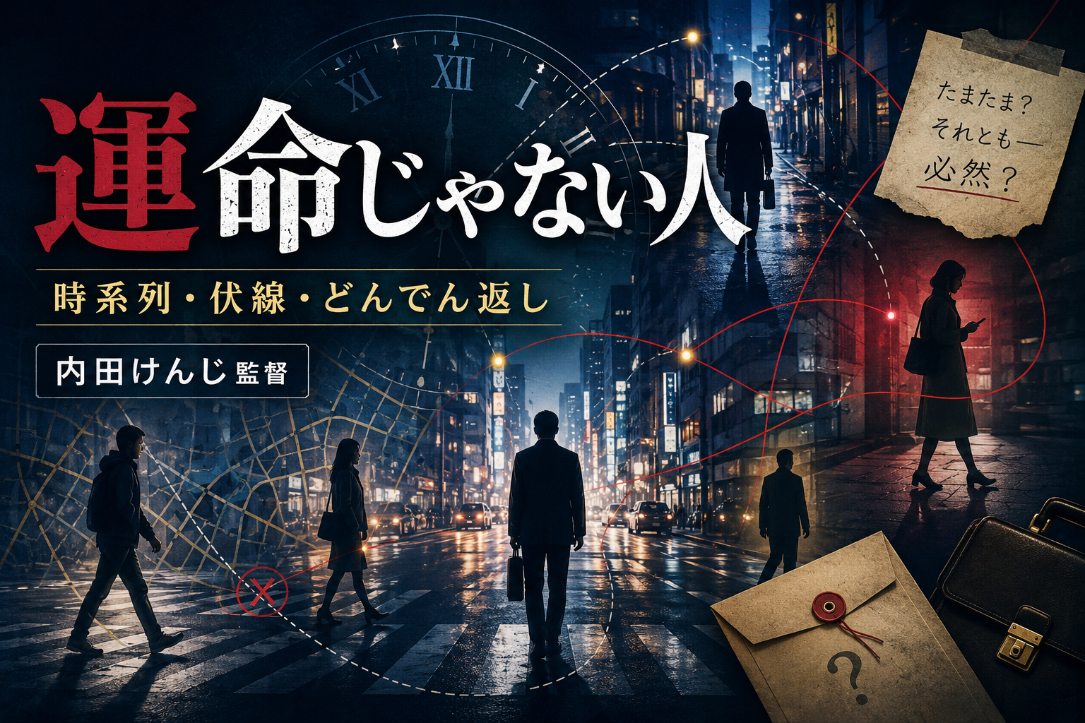 映画『運命じゃない人』ネタバレ解説｜時系列・伏線・どんでん返しを整理【内田けんじ監督】